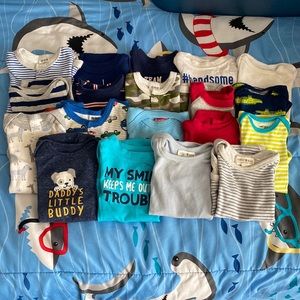 Singlets / Bodysuits / 19 Pieces / Boys
